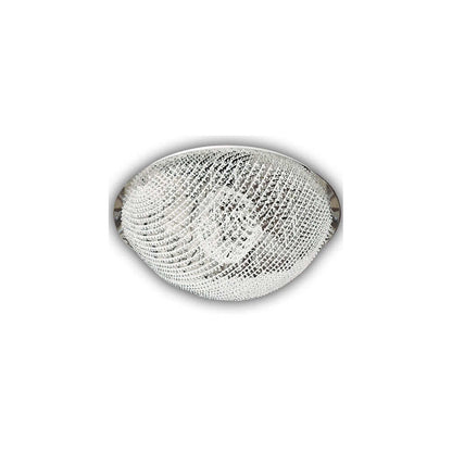 Plafón Hemisferio Cristal Cromo Fabrilamp / Abrila 026281149