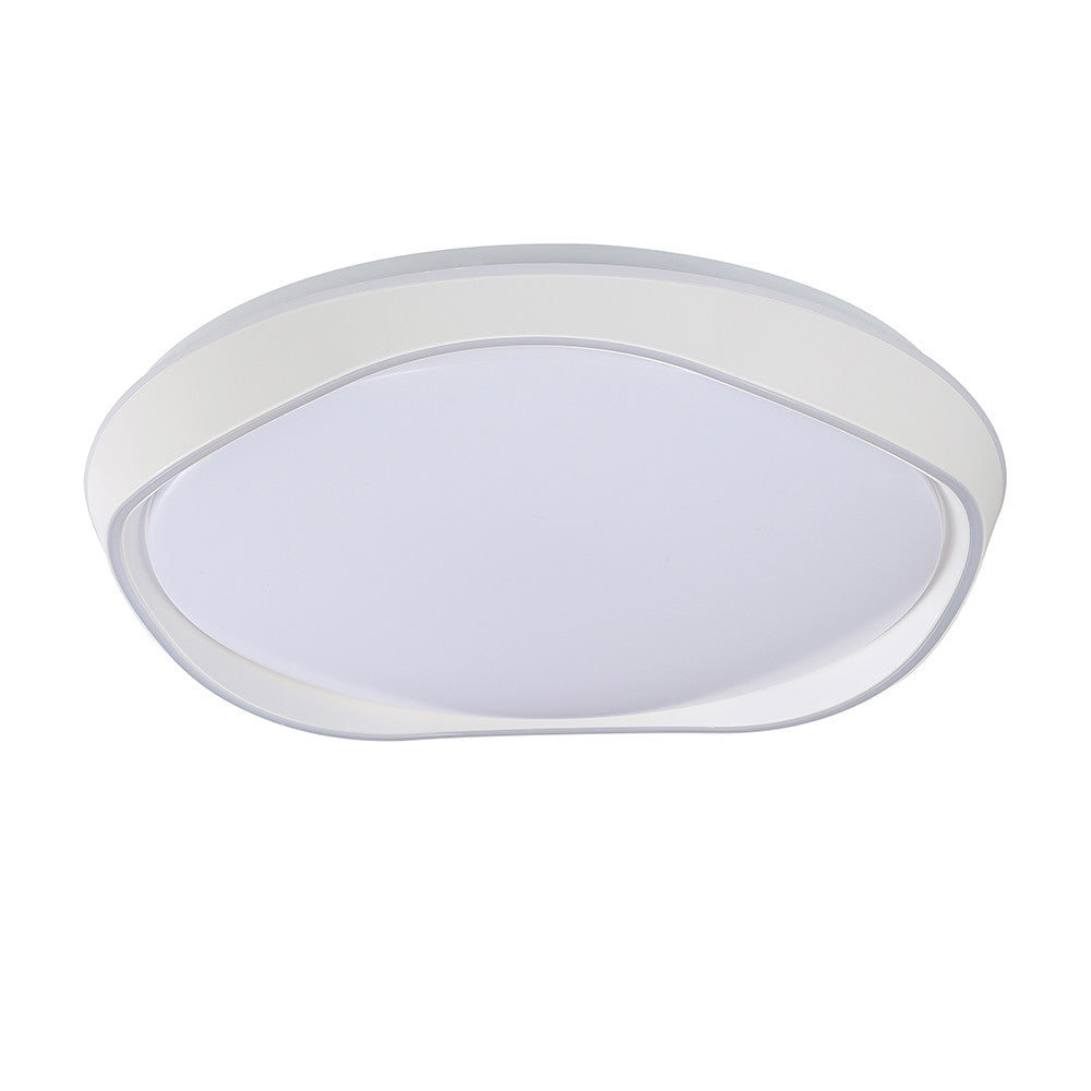 Plafón LED Kamuk Fabrilamp / Abrila regulable blanco, Ref. 243885001