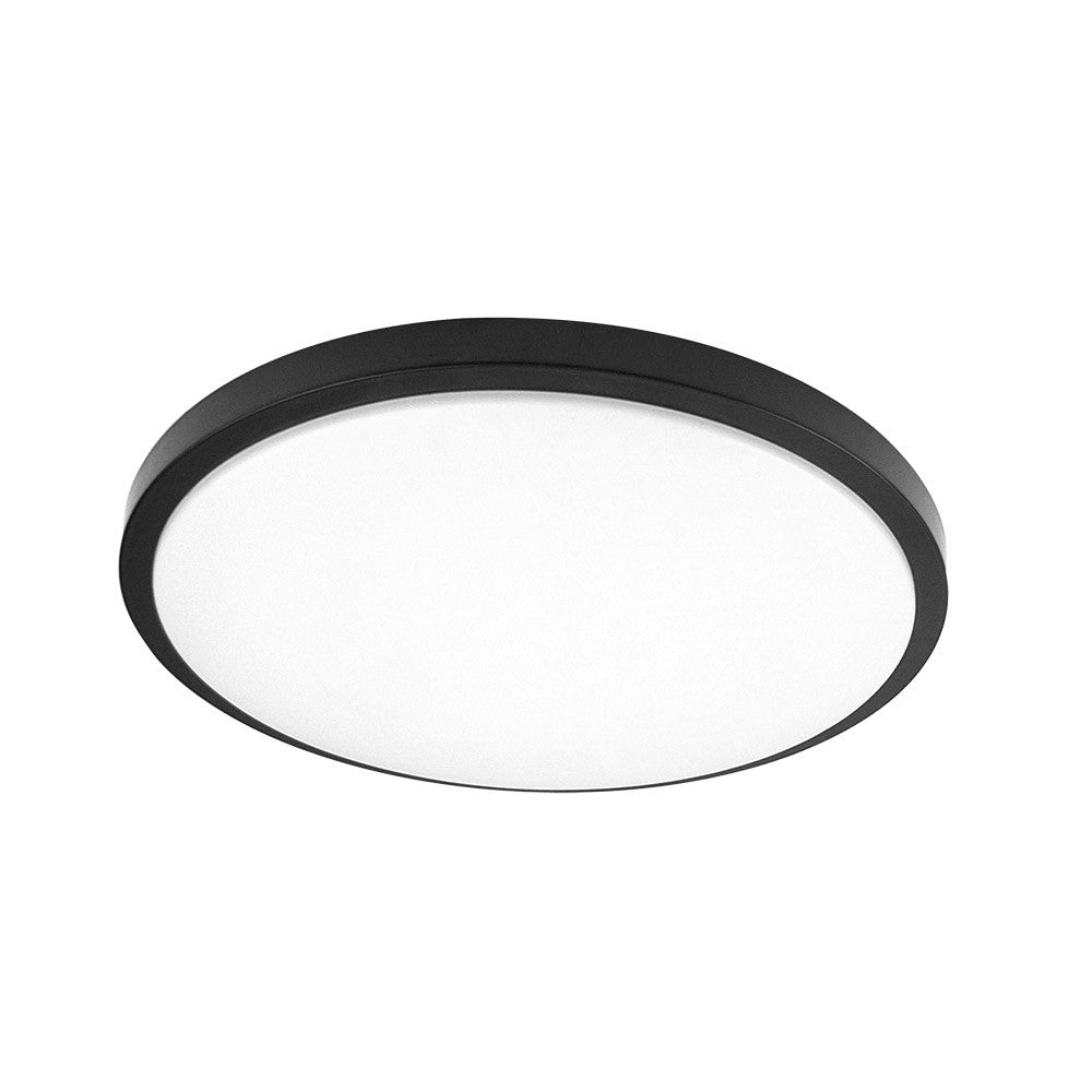 Plafón LED Kirat Blanco/Negro Regulable Fabrilamp / Abrila - 245683509