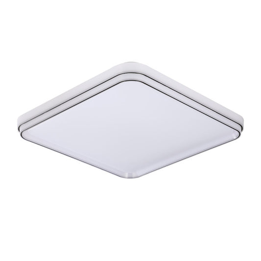 Plafón de Techo LED Laguna 144W 50 cm Regulable Blanco y Negro Fabrilamp - vista principal | Fabrilamp / Abrila