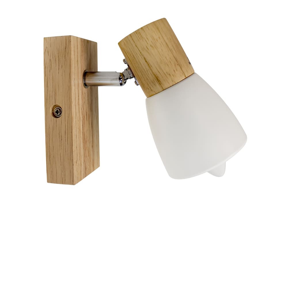 Plafón con foco orientable E14 para iluminación dirigida