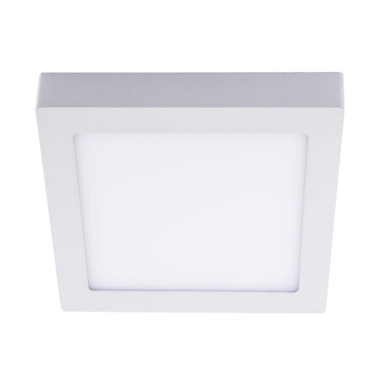 Plafón LED Cuadrado Blanco CristalRecord KNOW 02-600-12-400