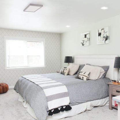 Plafón LED 18W con 1440 lúmenes, luz neutra 4000K