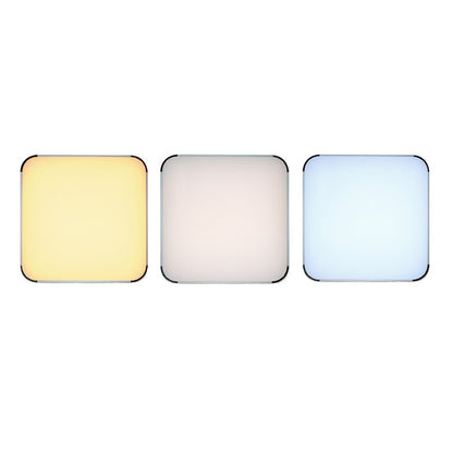 Plafón Creta fabricado en PMMA y aluminio color blanco