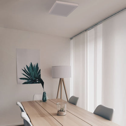 Plafón Know fabricado en Aluminio color Blanco