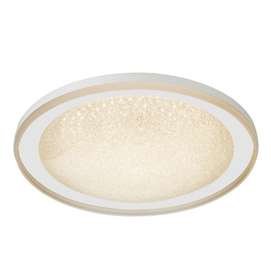 Plafón LED dimable Gloss CristalRecord, diseño ovalado, ref. 28-697-40-100