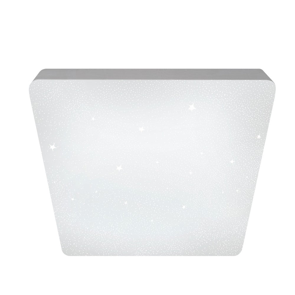Sever Plafón LED Cuadrado CristalRecord 26-602-42-100 con efecto estrellas