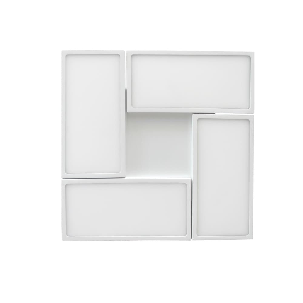 Plafón New OR fabricado en Aluminio color Blanco