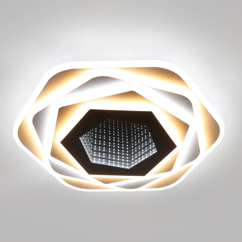 Plafón LED con temperatura de color ajustable (3000K/4000K/6000K)