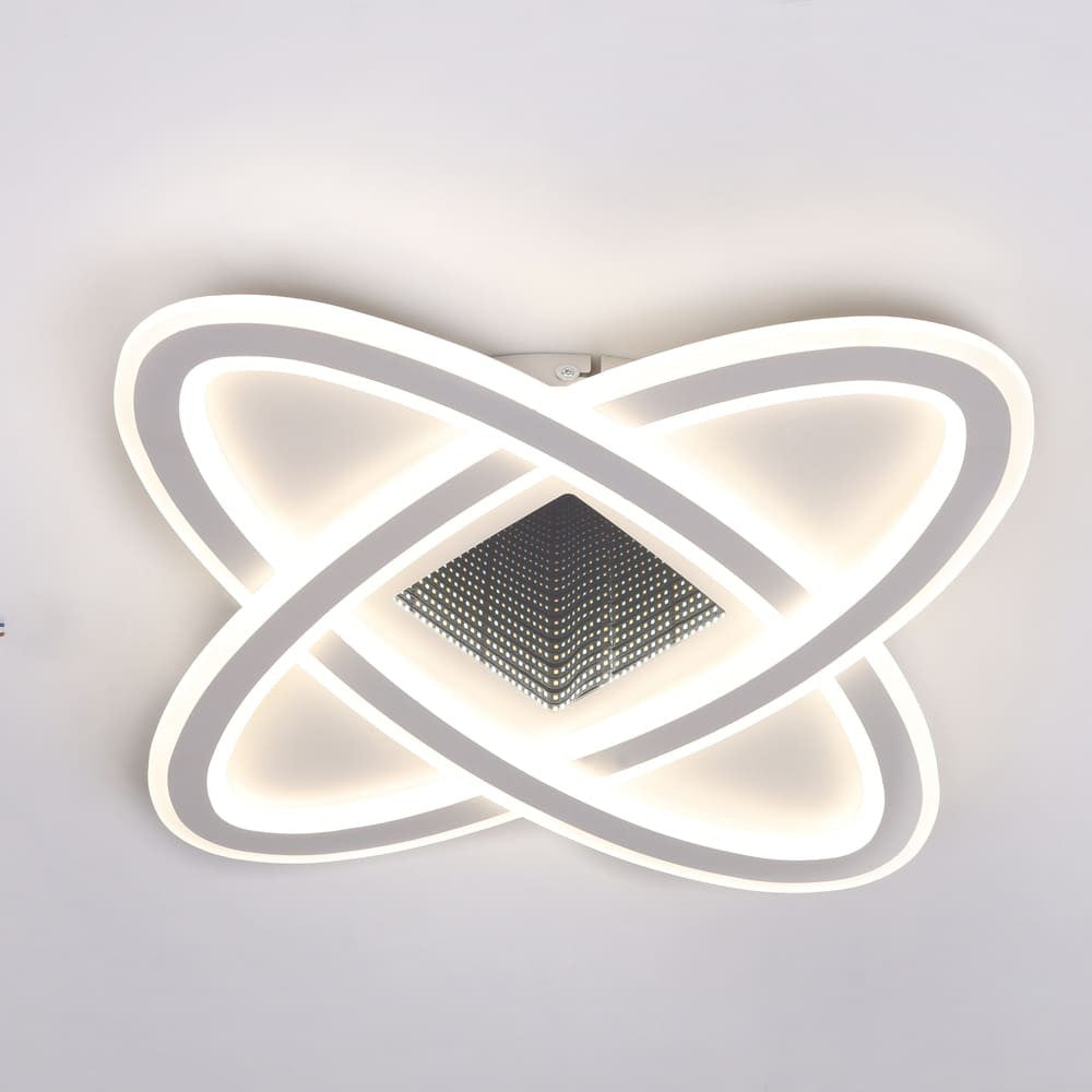 Plafón Niza fabricado en LED color blanco adaptable