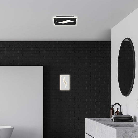 Medidas Plafón LED Amir Blanco 22W 3000K - AJP/Alemar (Ref. 11101) - luzguru.com
