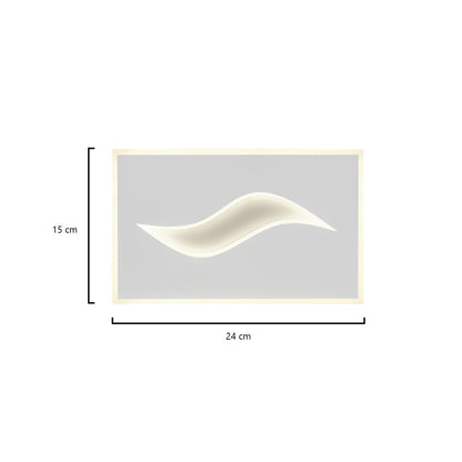 Descubre las dimensiones del Plafón LED Amir 22W de AJP/Alemar (Ref. 11101). Ilumina tu espacio con estilo y calidad premium.  Luzguru.com
