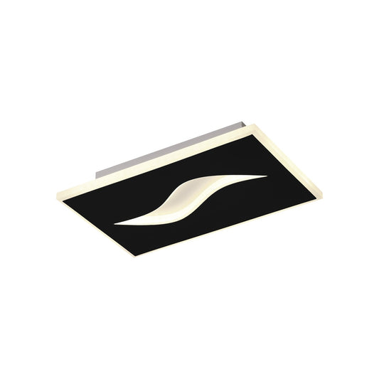 Plafón LED de Pared Amir Negro 22W Luz Cálida Alemar - vista principal | AJP / Alemar