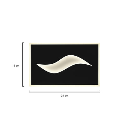 Plafón LED Amir Negro AJP/Alemar (Ref. 11102): Dimensiones detalladas para una iluminación cálida y elegante en tu hogar.
