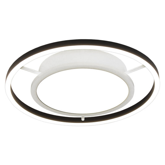 Plafón LED Aurea Blanco/Negro 11473 AJP / Alemar - luzguru.com