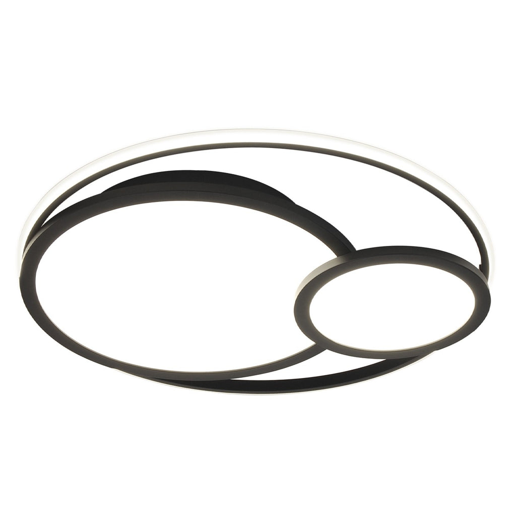 Plafón LED Brolo Negro 11472 - AJP / Alemar - luzguru.com