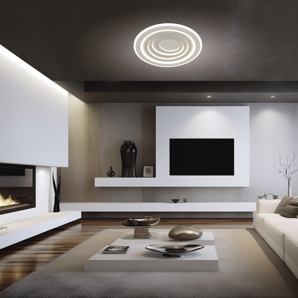 Medidas Plafón LED CastEdu 123W Blanco - AJP/Alemar (Ref. 11505) - luzguru.com
