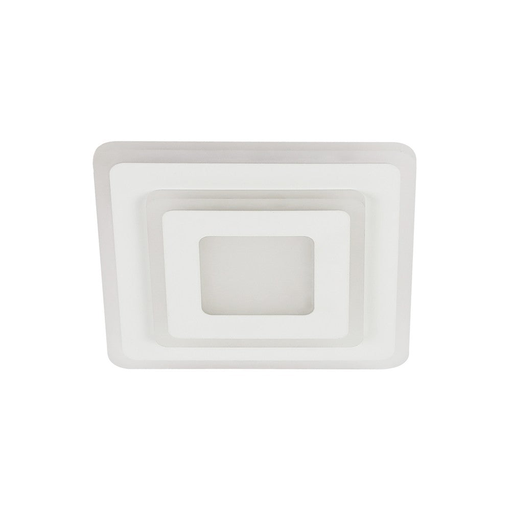 Plafón Cryn fabricado en Metal color Blanco