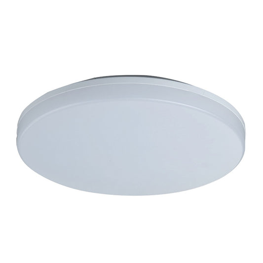 Plafón LED Dalia 18W IP54 Redondo Blanco CristalRecord - vista principal | CristalRecord