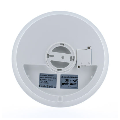 Plafón LED Dalia con protección IP54 para resistir salpicaduras de agua
