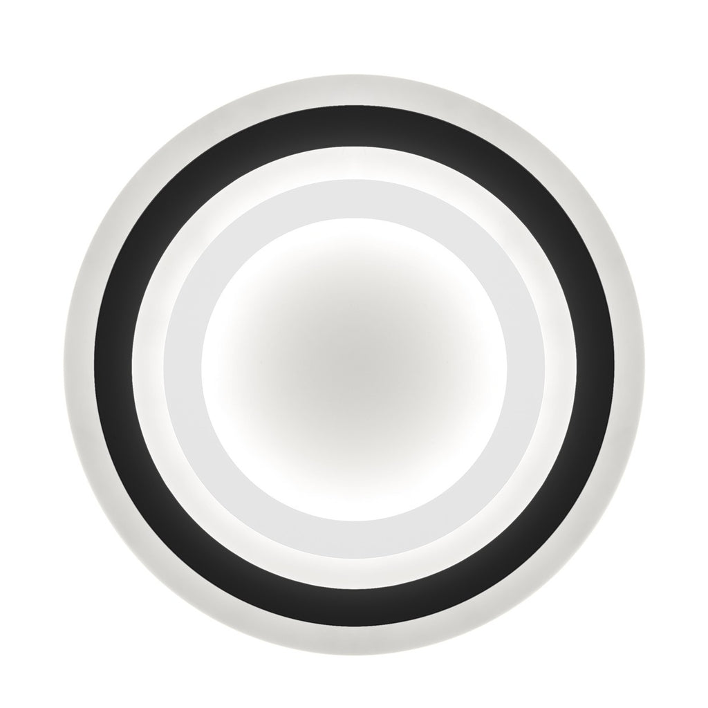 Plafón LED Galet Negro 38W 1725LM 4000K - AJP / Alemar - luzguru.com