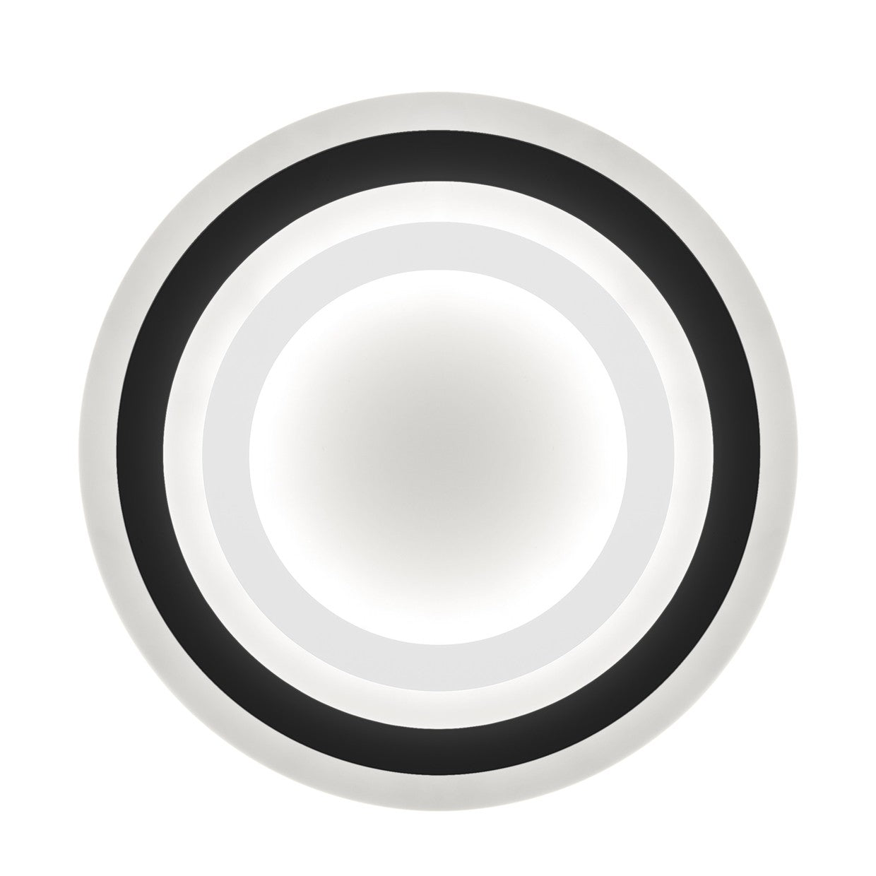 Plafón LED Galet Negro 38W 1725LM 4000K - AJP / Alemar - luzguru.com