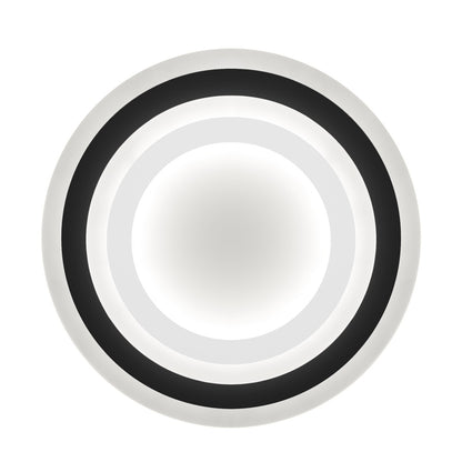 Plafón LED Galet Negro 38W 1725LM 4000K - AJP / Alemar - luzguru.com