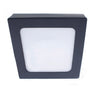 Plafón LED Cuadrado Gelys Antracita CristalRecord 02-644-18-380