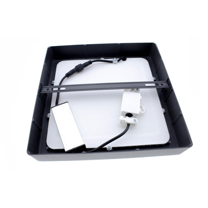 Plafón LED IP54 CristalRecord, ideal para zonas húmedas