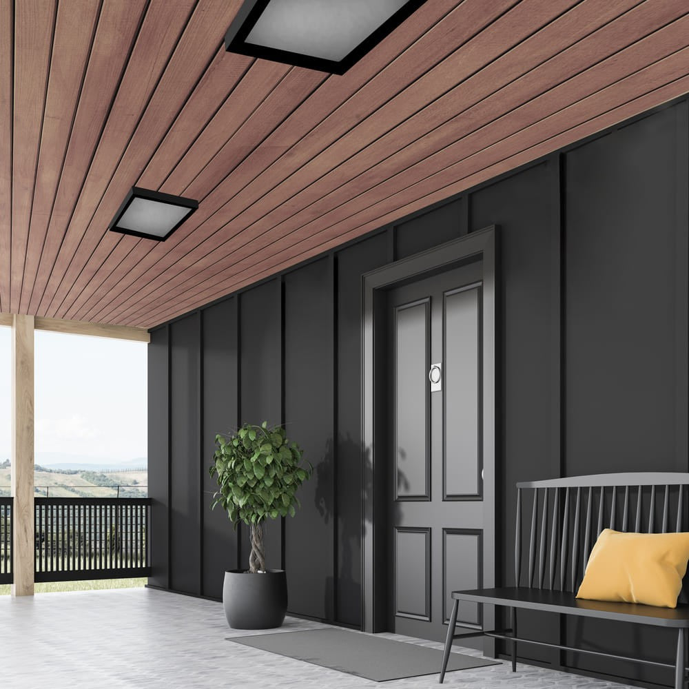 Iluminación moderna con plafón LED, ideal para el diseño de tu baño