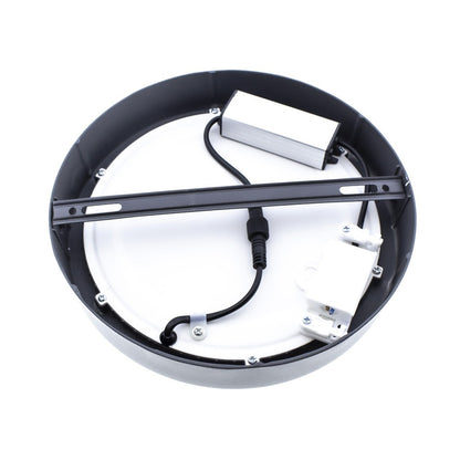 Plafón LED de Superficie Gelys 30W Redondo Antracita CristalRecord - imagen 3 | CristalRecord