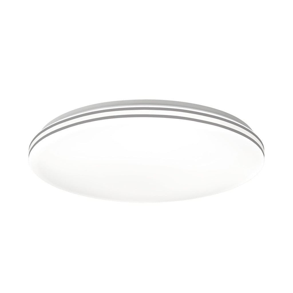 Plafón LED Indra Plata 40cm - AJP/Alemar - 11668 - luzguru.com