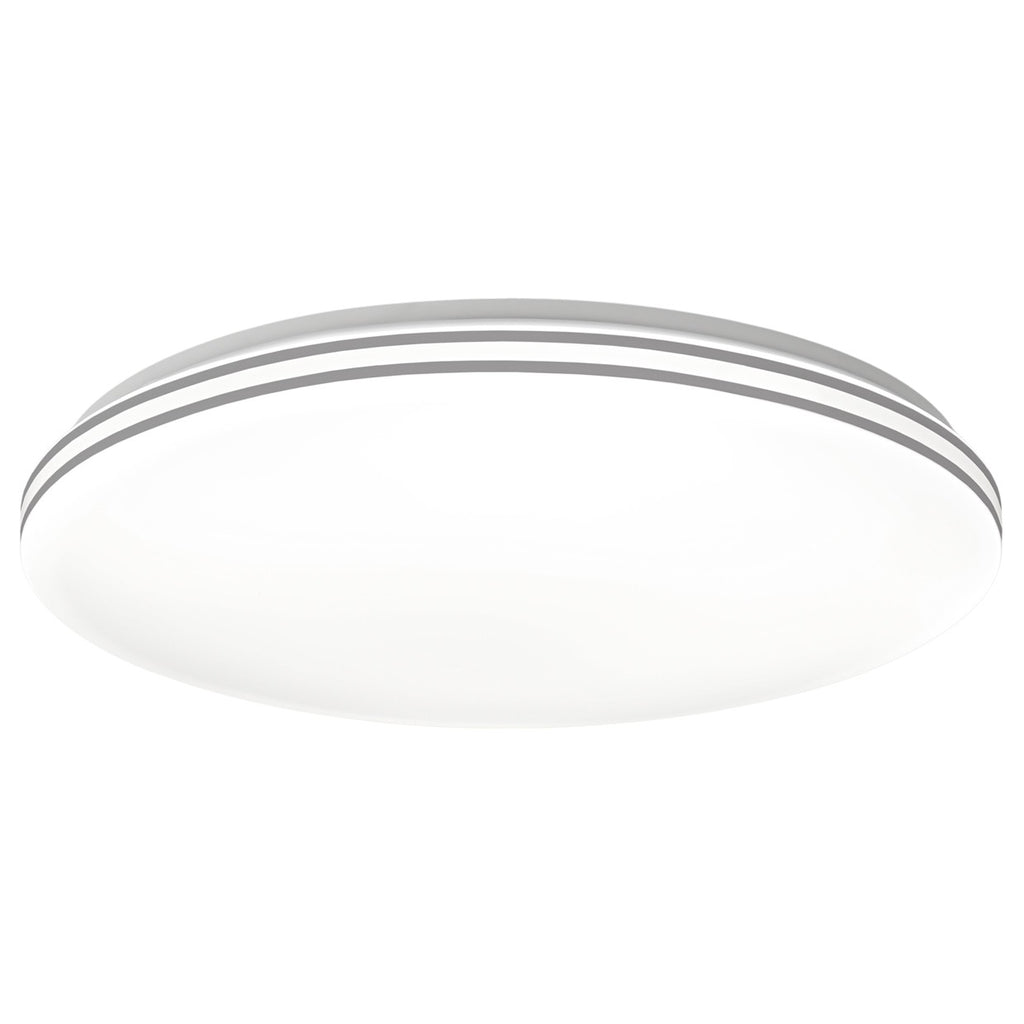 Plafón LED Indra Plata 50cm - AJP / Alemar - 11671 - luzguru.com