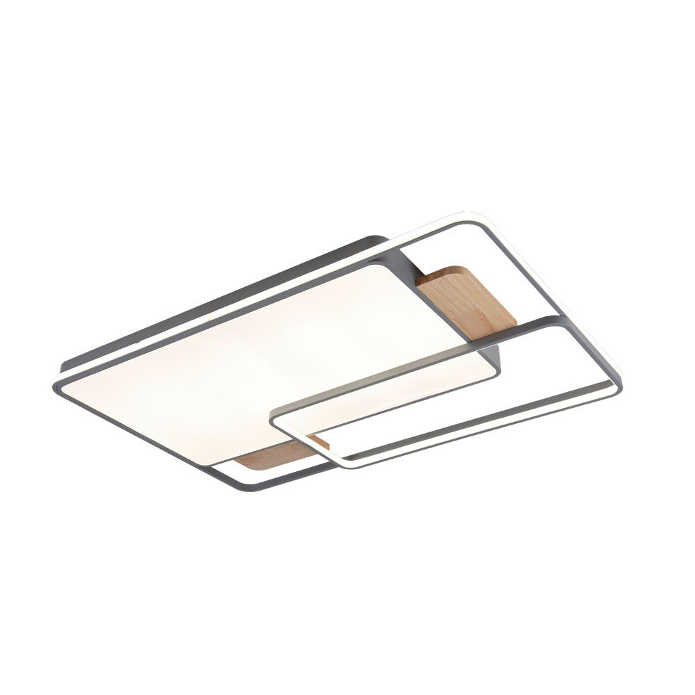 Plafón LED Indus Rectangular 3CCT Dim CristalRecord 29-091-12-480