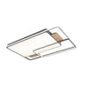 Plafón LED Indus Rectangular 3CCT Dim CristalRecord 29-091-12-480