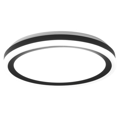 Plafón LED Kai Negro 50cm de AJP / Alemar - 11676 - luzguru.com