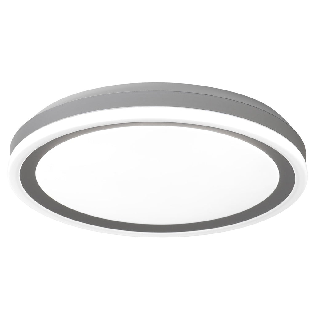 Plafón LED Kai Plata 50cm - AJP / Alemar - 11677 - luzguru.com