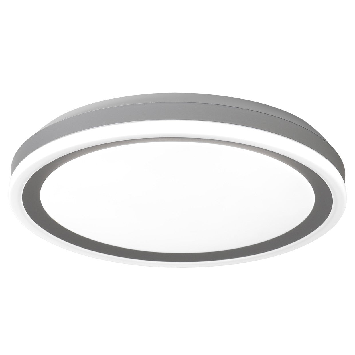 Plafón LED Kai Plata 50cm - AJP / Alemar - 11677 - luzguru.com