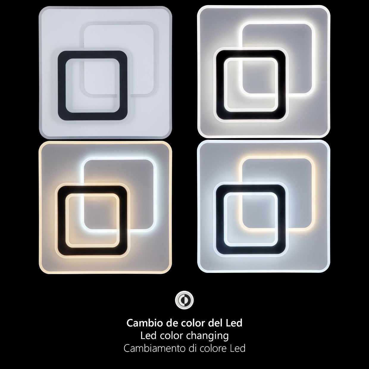 AJP Alemar Loria 60454 Plafón LED 40W - Medidas: [Insertar medidas aquí]
