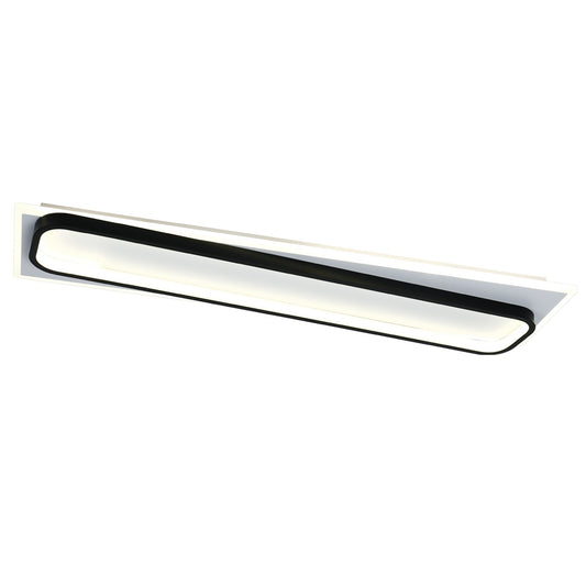 Plafón LED Mantis 80W 80 cm Blanco y Negro Alemar - vista principal | AJP / Alemar