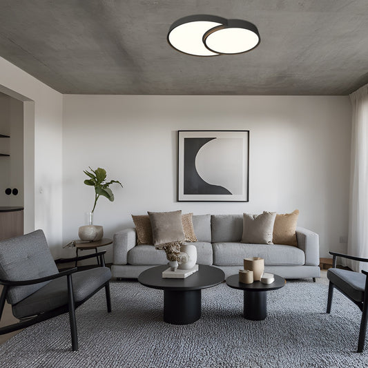 Plafón LED Niro Negro 62W 3000/4000/6000K Alemar - vista principal | AJP / Alemar