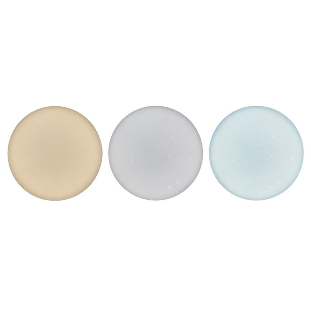 Plafón LED regulable con temperatura de color ajustable 2700K-6500K
