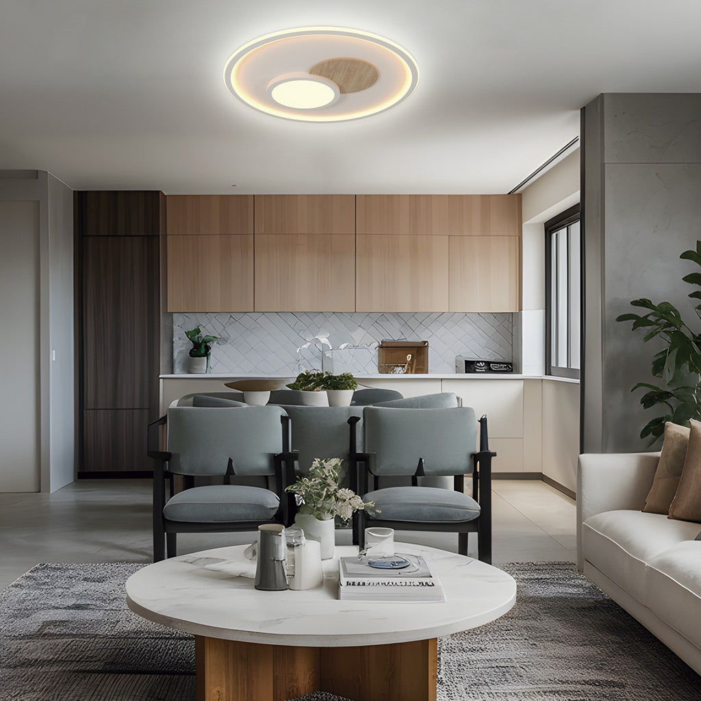 Plafón LED Tana AJP/Alemar (Ref. 11665): Medidas detalladas. Iluminación elegante y versátil con 3 temperaturas de color.  Envío rápido desde LuzGuru.
