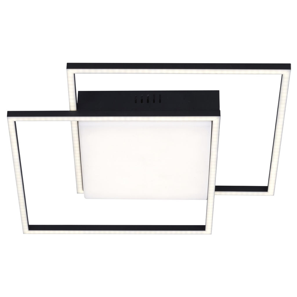 Plafón LED Tonga Negro 40W - AJP / Alemar - 11465 - luzguru.com