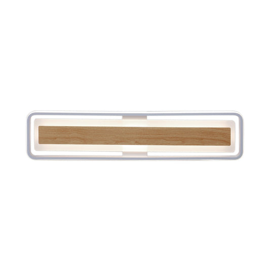 Plafón LED Volano 60W 60 cm Blanco y Madera Alemar - vista principal | AJP / Alemar