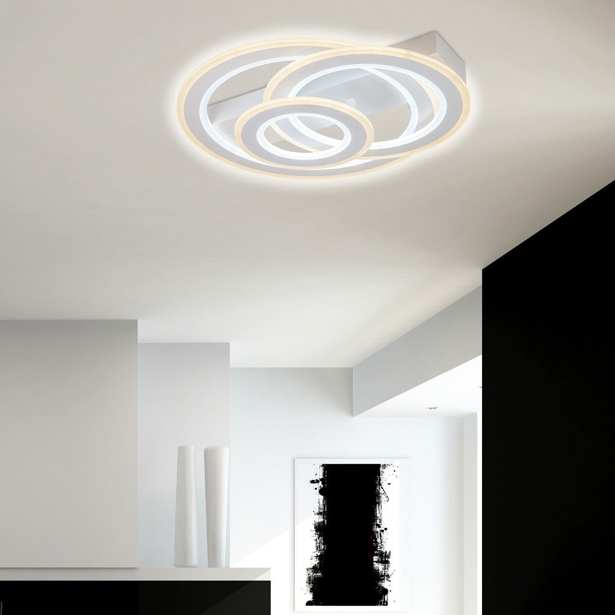 Medidas Plafón LED Zero 50W AJP/Alemar Ref. 60227 - luzguru.com
