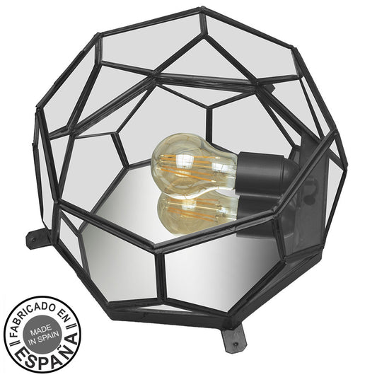 Plafón Lente Rústico Fabrilamp / Abrila 221182509