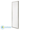 Panel Llano 72w Níquel - Vista frontal. Iluminación LED de alta calidad de Fabrilamp en luzguru.com