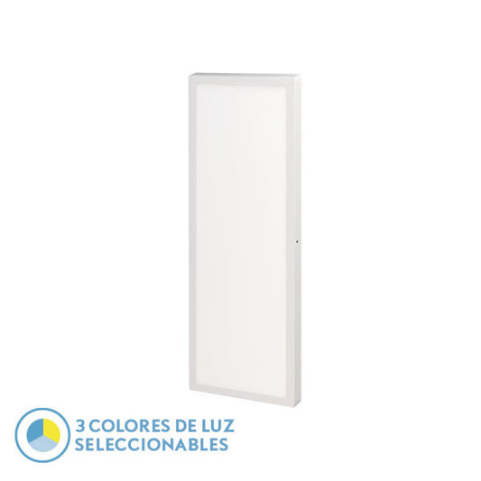 Panel LED de Superficie Llano 72 W 90 cm Luz Seleccionable Blanco Fabrilamp - vista principal | Fabrilamp / Abrila