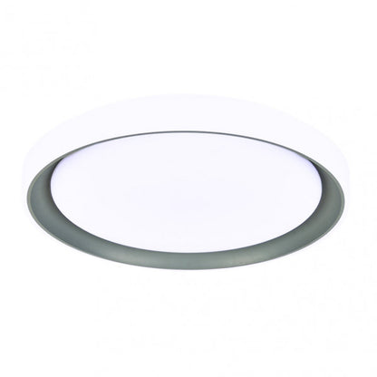 Plafón Luanda 72W LED Gris y Blanco - Mando a distancia